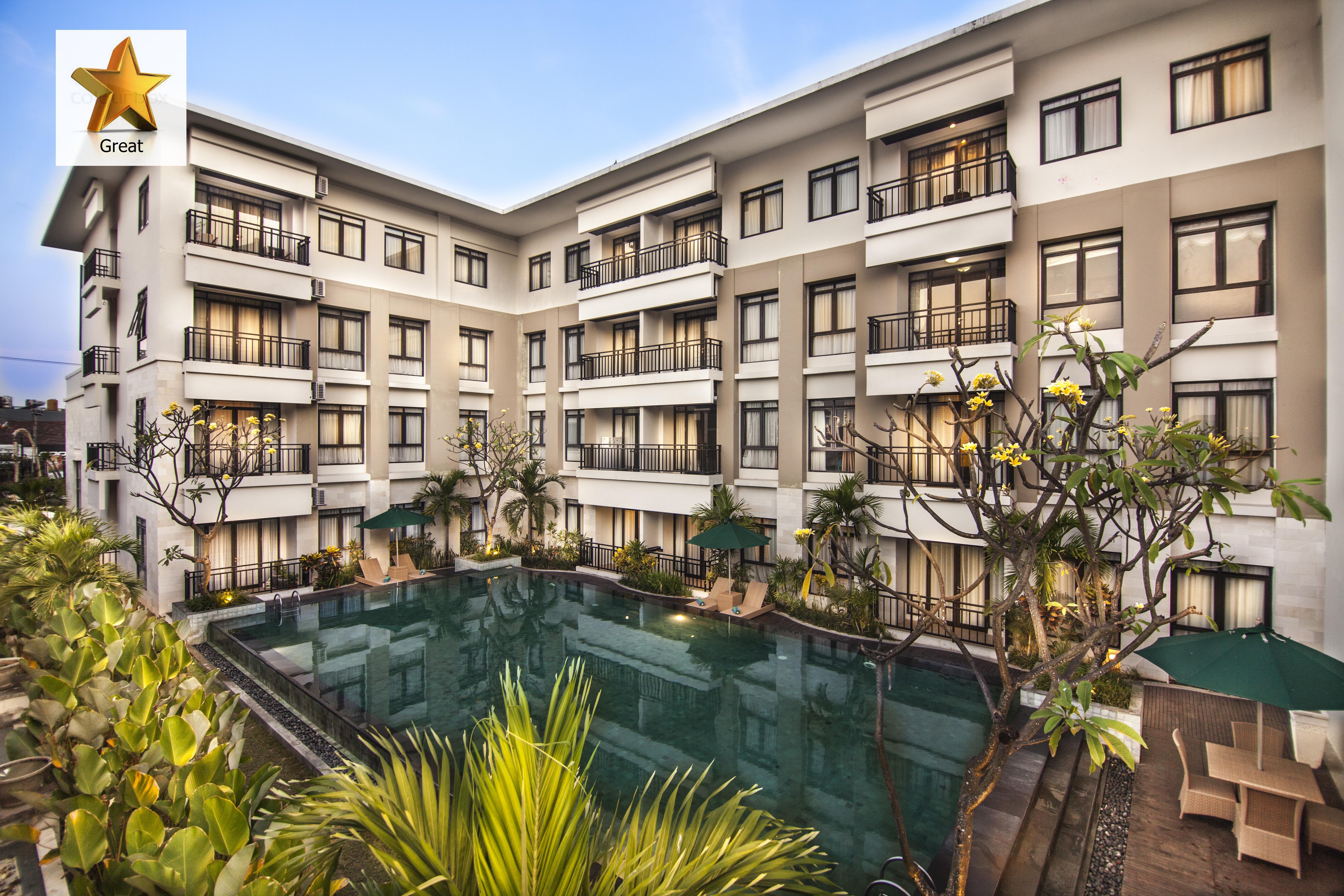 Grand Kuta Hotel And Residence Legian Exteriér fotografie